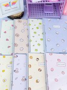 تصویر دفتر زبان دو خط پیتیکو ۶۰ برگ مجلد 