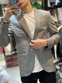 تصویر کت اسپرت رنگ طوسی فوق العاده با کیفیت Super quality olive color sports coat