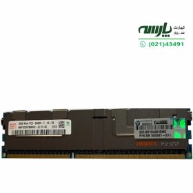 تصویر رم سرور 8500 اچ پی 16 گیگ DDR3 500666-B21 PC3-8500 ا HP Server RAM DDR3 16GB PC3-8500 500666-B21 HP Server RAM DDR3 16GB PC3-8500 500666-B21