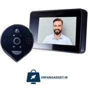 تصویر دوربین چشمی دیجیتالی درب وای فای 