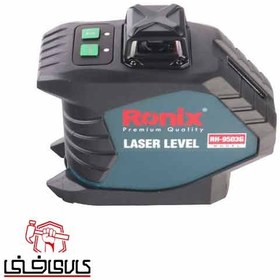 تصویر تراز لیزری رونیکس دو خط 360 درجه نور سبز مدل RH-9503G ا Ronix Laser Level RH-9503G Ronix Laser Level RH-9503G