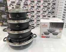 تصویر سرویس قابلمه سرامیکی لایف اسمایل ۸ پارچه 