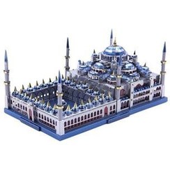 تصویر پازل سه بعدی فلزی Blue Mosque 