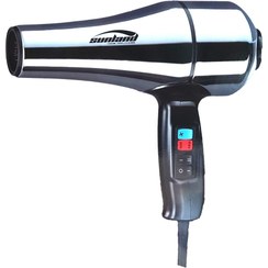 تصویر سشوار حرفه ایی سانلند مدل SL-175 استیل - استیل Sunland SL-175 steel professional hair dryer