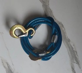 تصویر سیم بکسل دوسر قلاب ضخیم روکشدار 