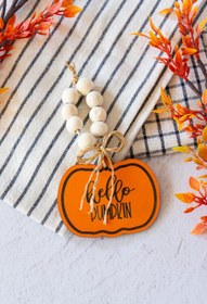 تصویر آویز کدو 