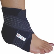 تصویر قوزک بند اوپلون همراه با کش لیگامانی سما طب کد ۶۰۵۴ 