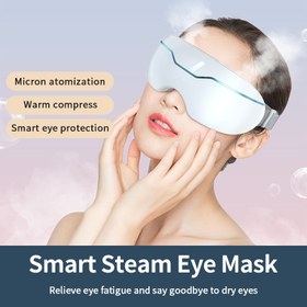 تصویر ماساژور چشم 13 نانومتری اسپری سرد اتمیزه شده هوشمند - سفید 13nm Smart Atomized Cold Spray Eye Massager