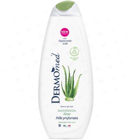 تصویر شامپو بدن آلوئه ورا ایتالیایی درمومد DERMOmed® Aloe Purifying Shower gel, 650ml