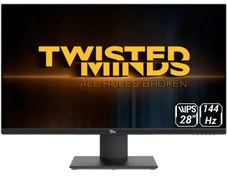 تصویر مانیتور 28 اینچ گیمینگ تویستد مایندز مدل Twisted Minds TM28EUI 