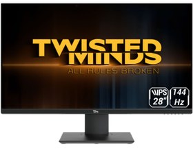 تصویر مانیتور 28 اینچ گیمینگ تویستد مایندز مدل Twisted Minds TM28EUI 