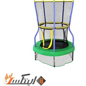 تصویر ترامپولین حفاظ دار کودک Trampoline 028