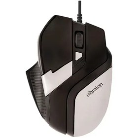 تصویر ماوس سیمی سیبراتون | Mouse SM4260 - سفید / گارانتی ۱۲ ماهه داده پرداز رایانه متین 