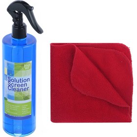 تصویر دستمال اسپری مخصوص نمایشگر تلویزیون Spray towel for TV screen