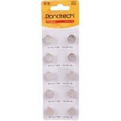 تصویر باتری سکه ای Panatech Alkaline AG13 بسته 10 عددی 