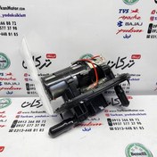 تصویر پمپ بنزین کامل موتور بنلی 250 تک سیلندر و 300 دوسیلندر و تریل کویر t 2 تی (2 دو خروجی , کفی مشکی) 