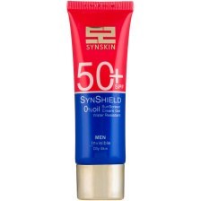 تصویر کرم ژل ضدآفتاب ساین‌ اسکین آقایان SPF50 – بی رنگ 