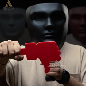 تصویر ماسک مافیا مشکی بسته 12عددی با کیف مخصوص 