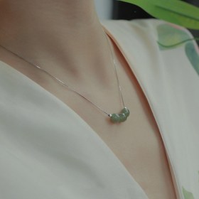 تصویر گردنبند سنگ جید 