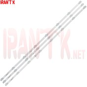 تصویر بک لایت تلویزیون 43 اینچ استار تراک مدل ST-43D-NJ1200 LED BAR STAR TRACK 43" ST-43D-NJ1200 3*8LED 6V 828MM