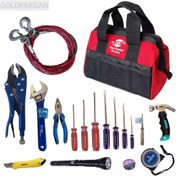 تصویر مجموعه ابزار 18 پارچه sina emdad مدل CA009 
