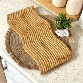 تصویر تخته سرو بامبو 