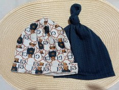 تصویر کلاه نوزادی بسته ۲ عددی 