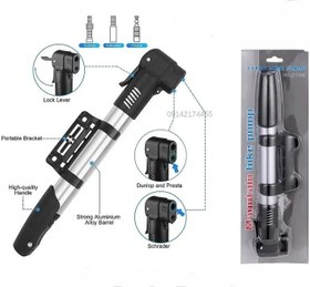 تصویر تلمبه کوچک دوچرخه سواری قابل نصب روی دوچرخه Small bicycle pump