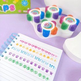 تصویر مهر غلطکی گل 