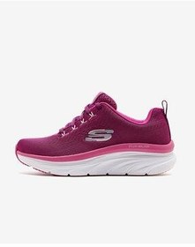 تصویر Skechers D'Ux Walker Fresh Finesse زنانه Bordeaux Short کفش 149368 Plum 