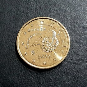 تصویر سکه 10 سنت یورو اسپانیا 