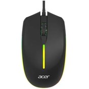 تصویر ماوس ایسر مدل OMW020 با سیم سایلنت LED RGB 