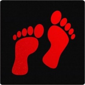 تصویر سنگ نورانی مدل ردپا 