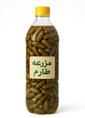 تصویر ترشی هندوانه ابوجهل 100% اورگانیک 