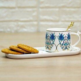 تصویر ست ماگ و زیر ماگی سرامیکی 