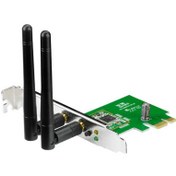 تصویر کارت شبکه بیسیم ایسوس مدل ان 15 ا PCE-N15 Wireless N300 PCI Express Adapter PCE-N15 Wireless N300 PCI Express Adapter