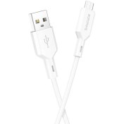 تصویر کابل تبدیل USB به MicroUSB بروفون مدل BX70 طول 1 متر Borofone BX70 MicroUSB Cable 1m