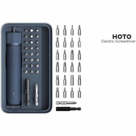 تصویر مجموعه پیچ گوشتی شارژی 25 در 1 هوتو شیائومی QWLSD011 Xiaomi HOTO Monkey Electric Screwdriver Set QWLSD011