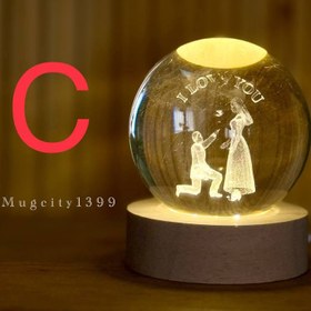 تصویر گوى شيشه اى سايز كوچك كد ٢٥٨٤ 