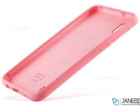 تصویر قاب سیلیکونی اصلی سامسونگ A10 زرد Siliconi Cover Case For Samsung A10