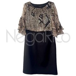 تصویر پیراهن مجلسی پوست ماری 