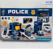 تصویر پارکینگ پلیس آیتم ۶۵۲-۳۶ | اسباب بازی صالح آباد Police Parking Toy – Item 652-36
