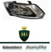 تصویر چراغ جلو ساینا موتور دار -- بدون موتور برند فناوران - راست / بدون موتور 