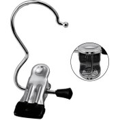 تصویر گیره آویز فلزی شلوار تکی 