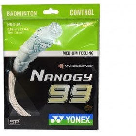 تصویر زه بدمینتون یونکس مدل Yonex Nanogy 99 