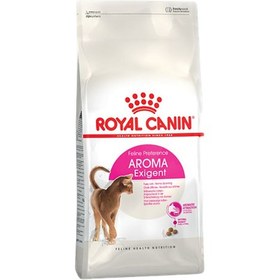 تصویر غذای خشک گربه رویال کنین Aroma Exigent وزن 2 کیلوگرم Royal canin aroma exigent dry cat food 2Kg