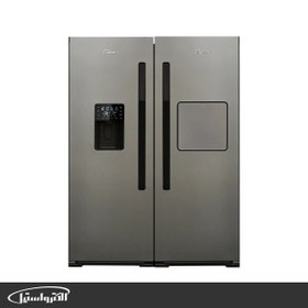 تصویر یخچال فریزر دوقلو الکترواستیل 40 فوت سری یونیک پلاس مدل ES23 electric twin refrigerator-freezer Unique Plus series model ES23-40foot