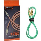 تصویر کابل AUX ترکا مدل AX-104 طول 1 متر terqa AX-104 AUX to AUX cable 1m