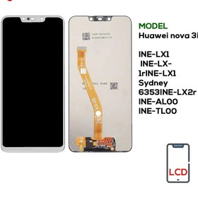 تصویر تاچ و ال سی دی گوشی هواوی Nova 3i Touch Lcd Huawei Nova 3i