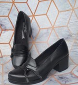 تصویر کفش پاشنه ۵ سانتی زنانه زیره پی یو 